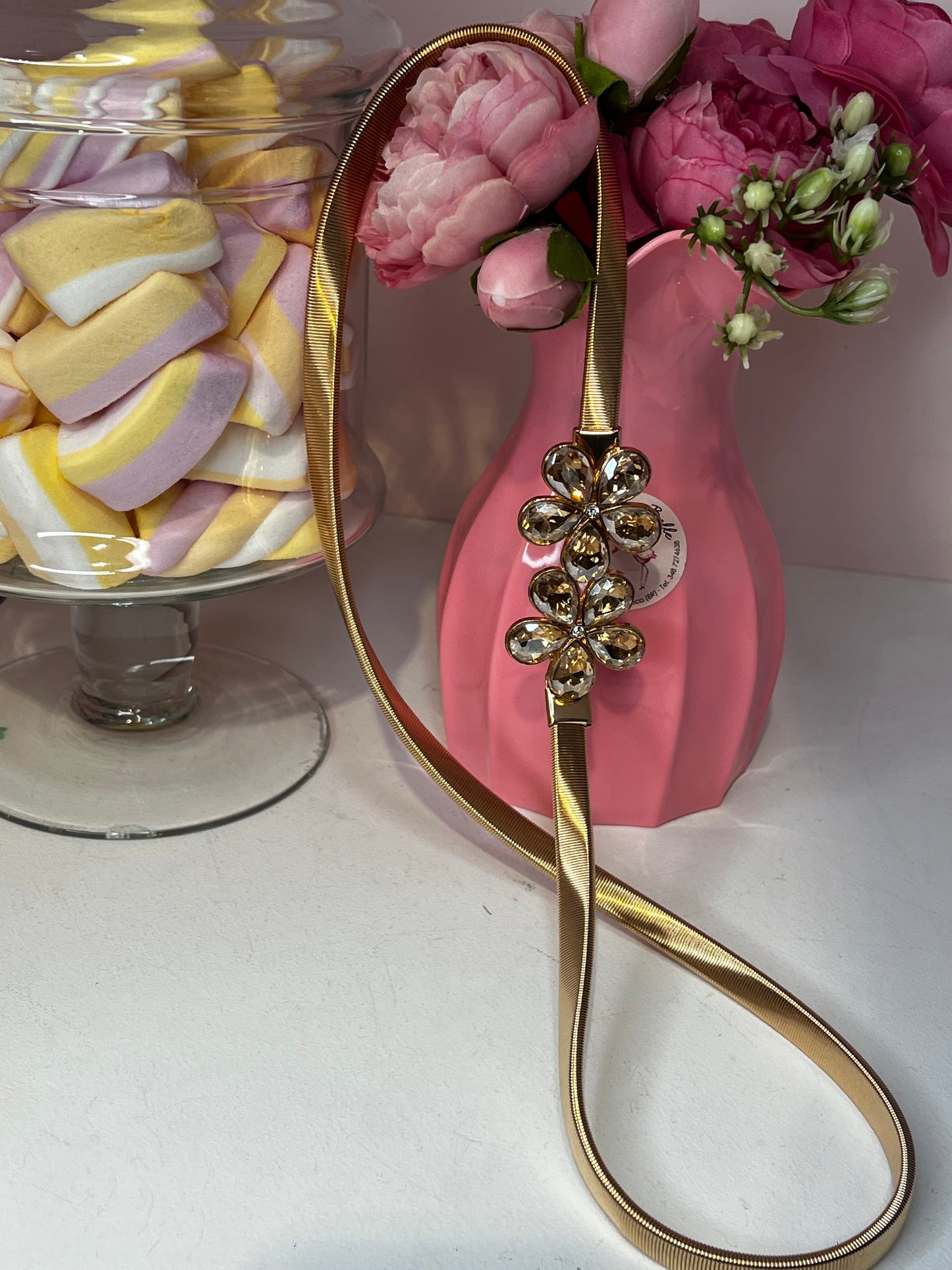 Cintura Elasticizzata Fiore