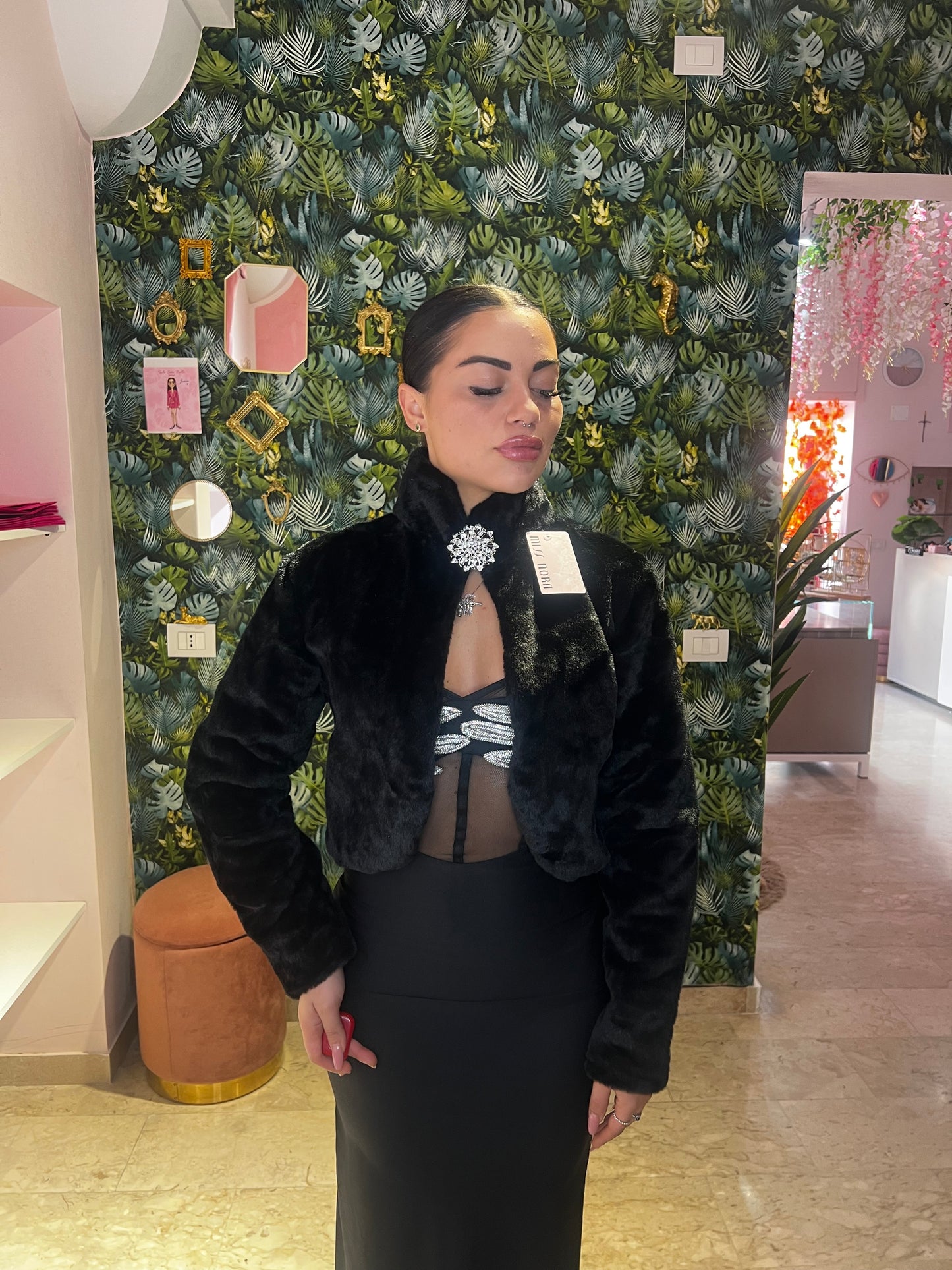 Coprispalla Pelliccia Diamond