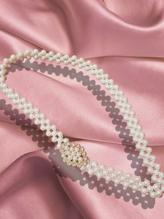 Cintura Elasticizzata Perle